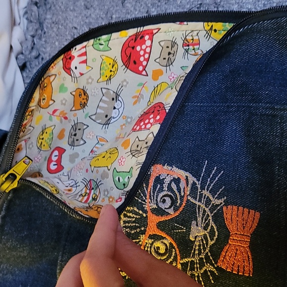 Funky cat small backpack - Picture 3 of 3